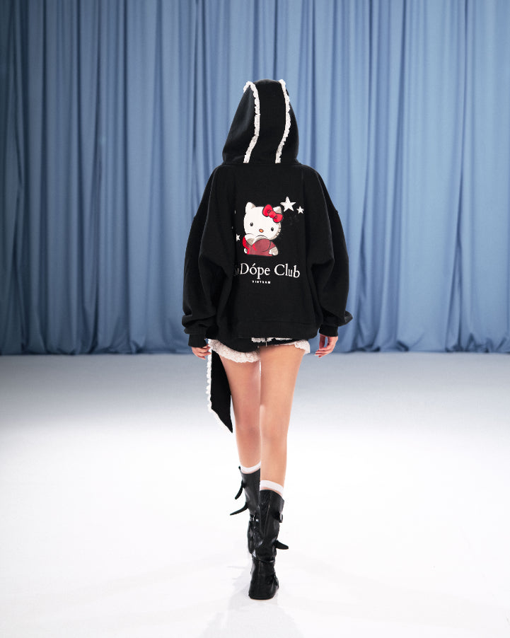 DINO ZIP-UP HOODIE