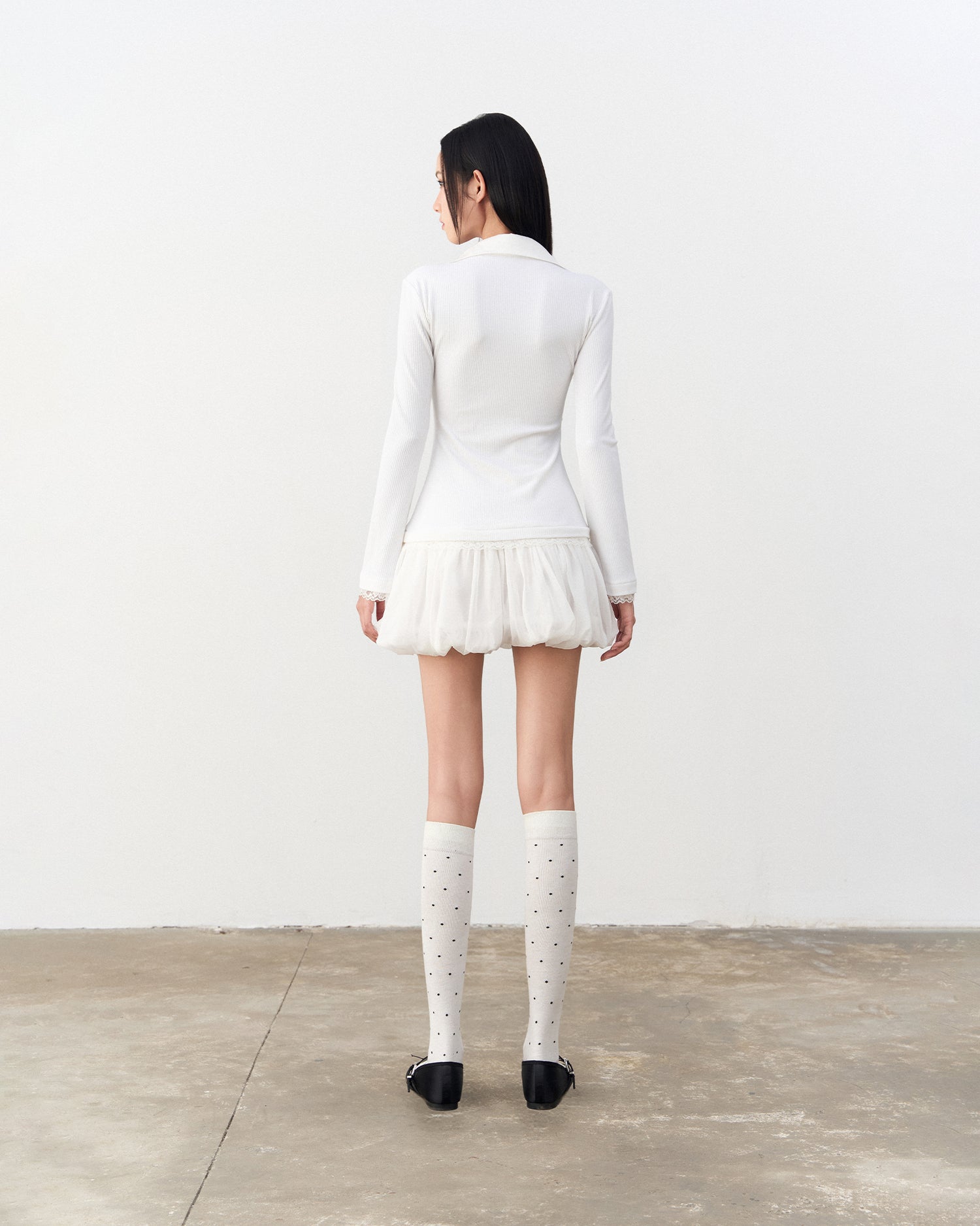 PAZAZI DRESS IN WHITE