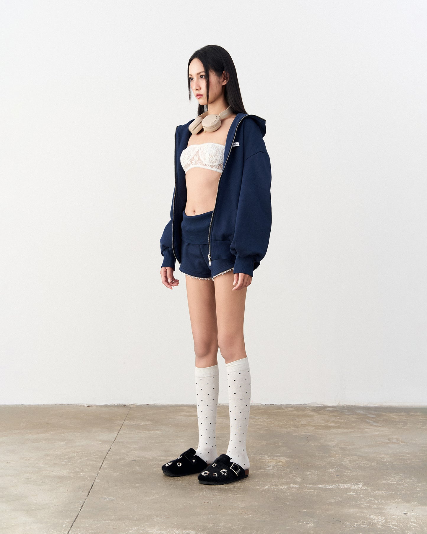 NAVY SDC SHORTS