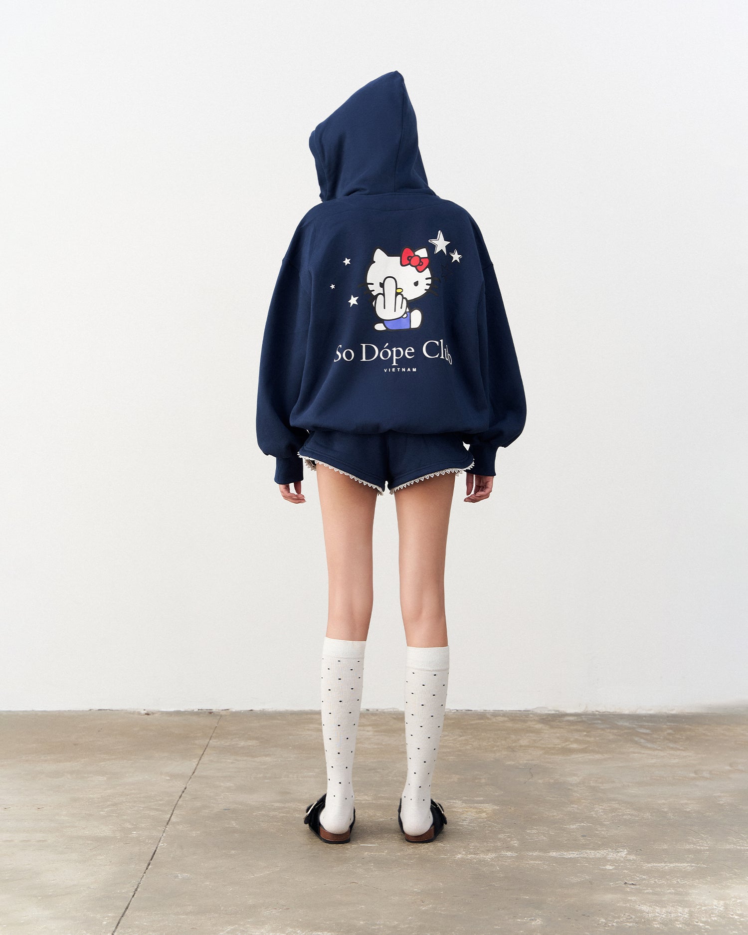 NAVY SDC HOODIE