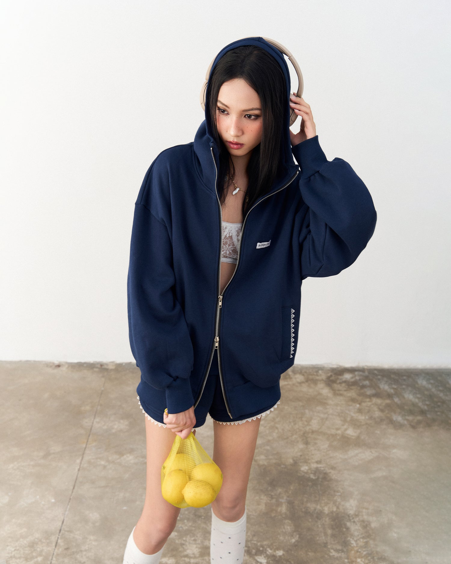 NAVY SDC HOODIE