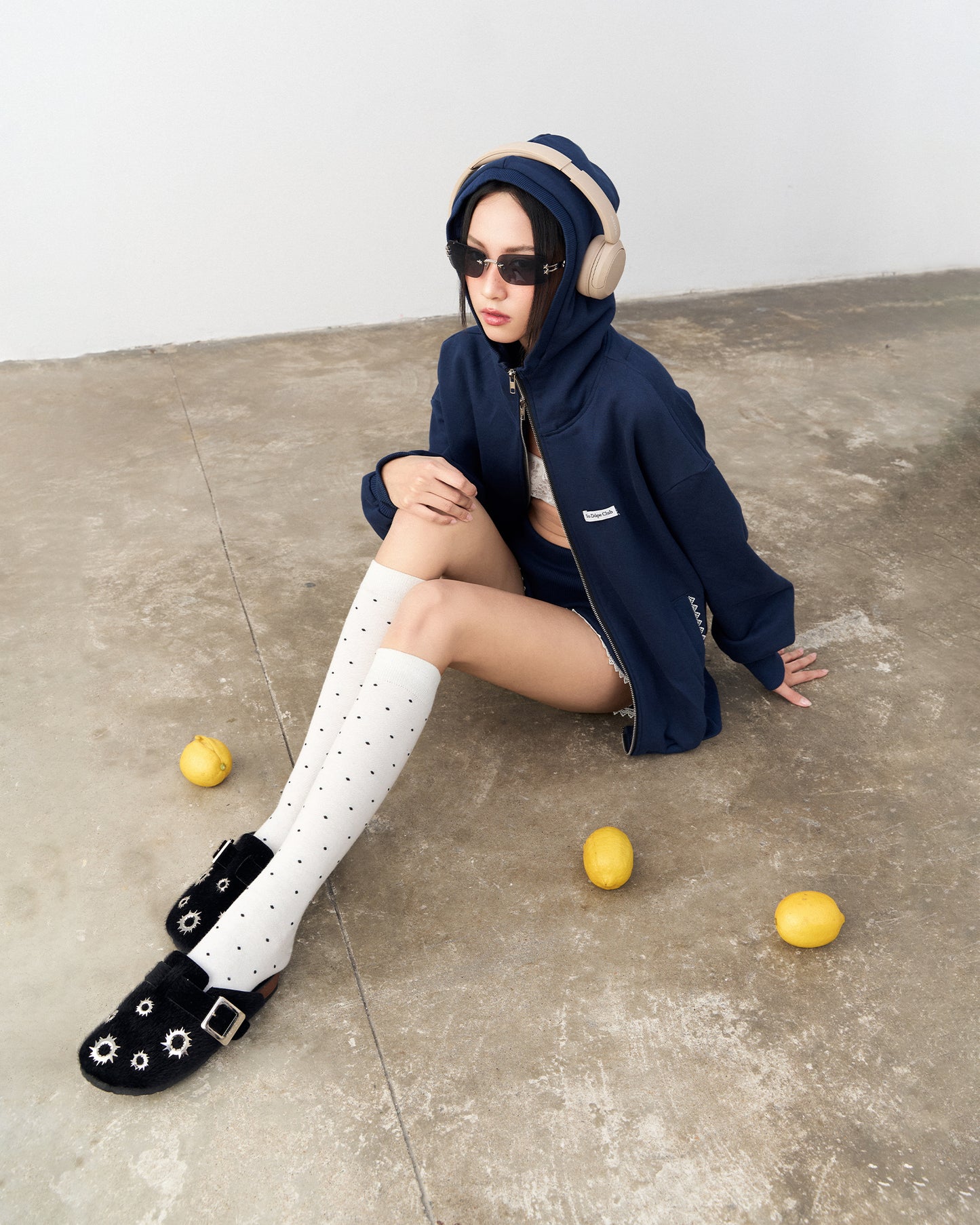 NAVY SDC SHORTS