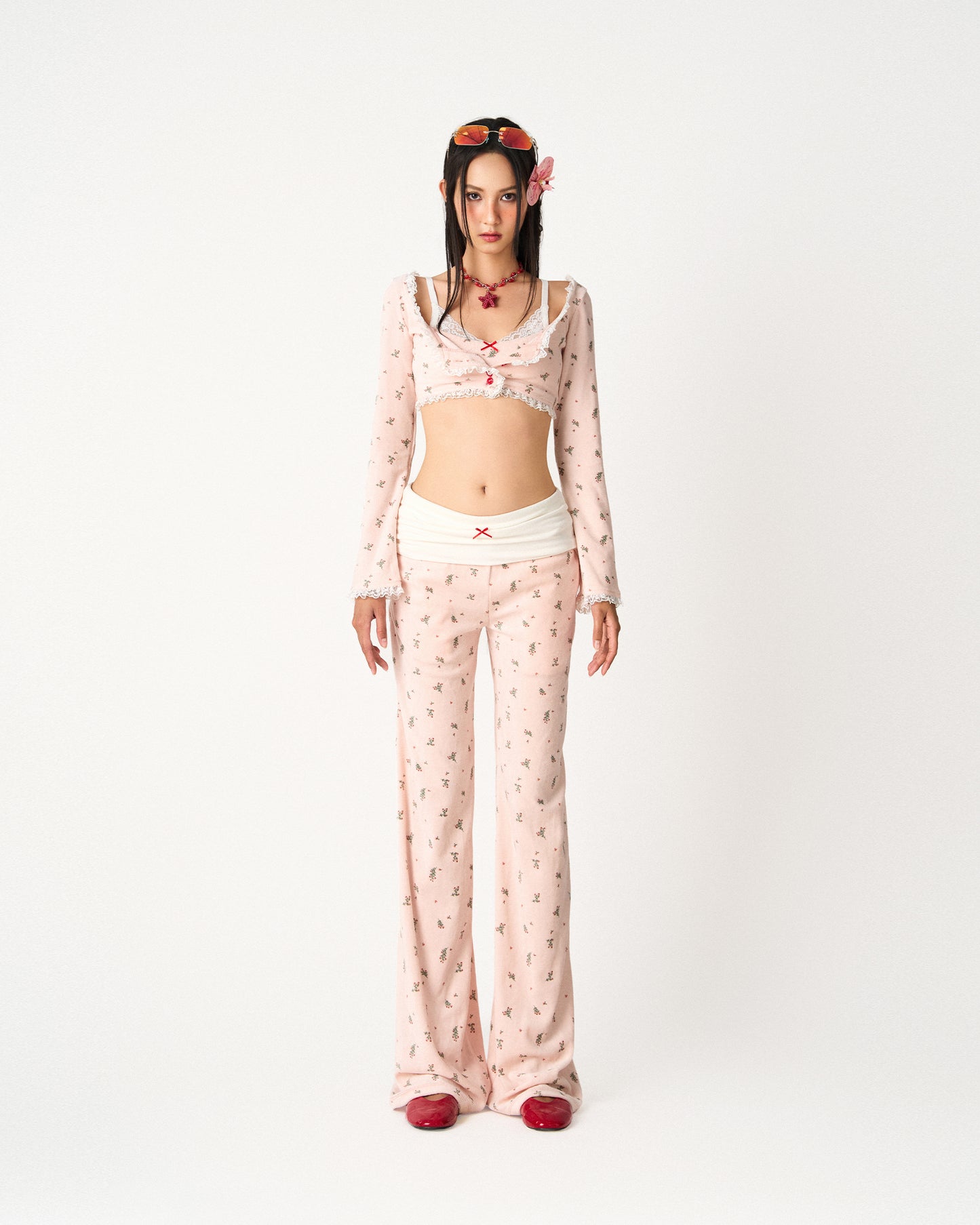 FLORAL PANTS