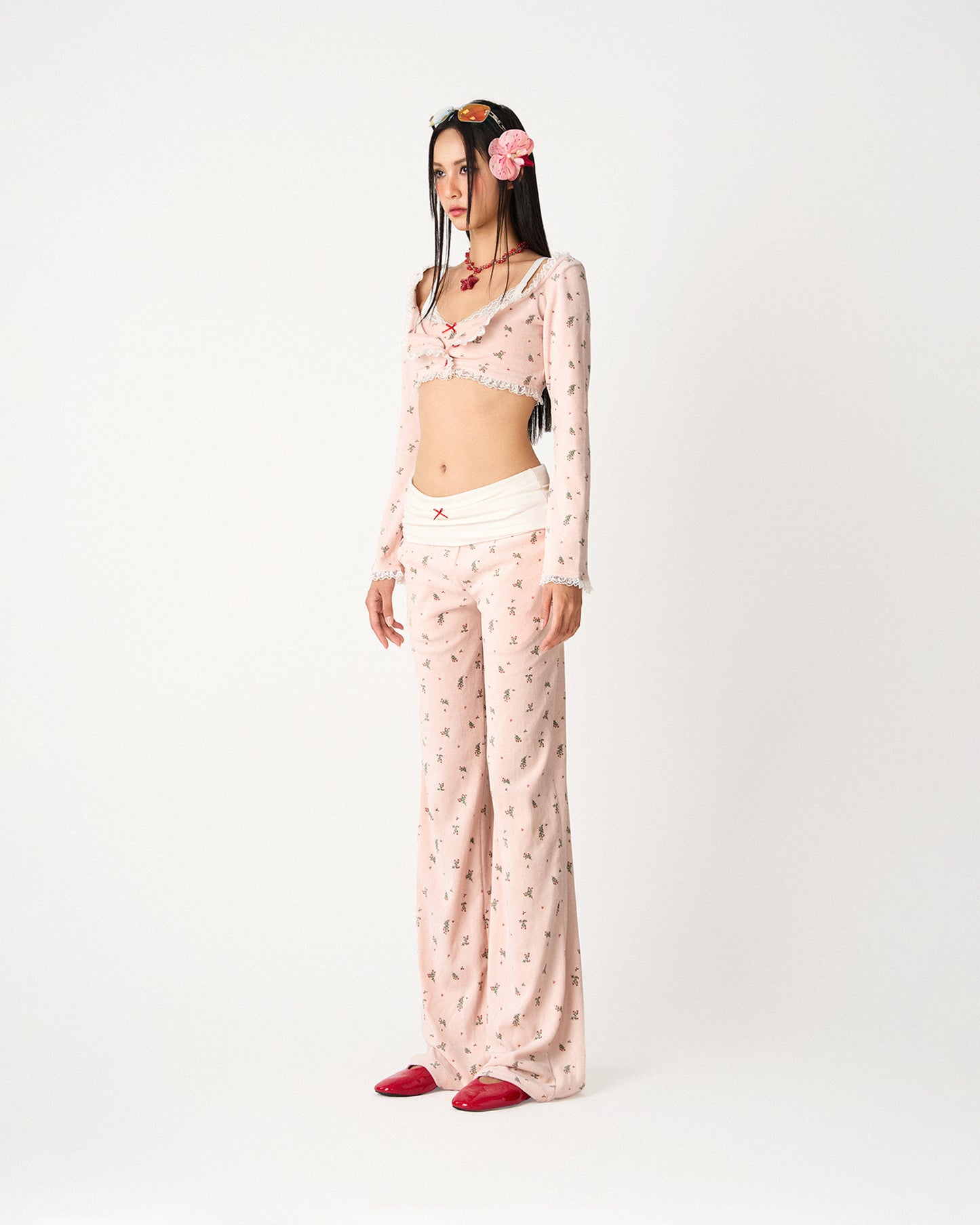 FLORAL PANTS