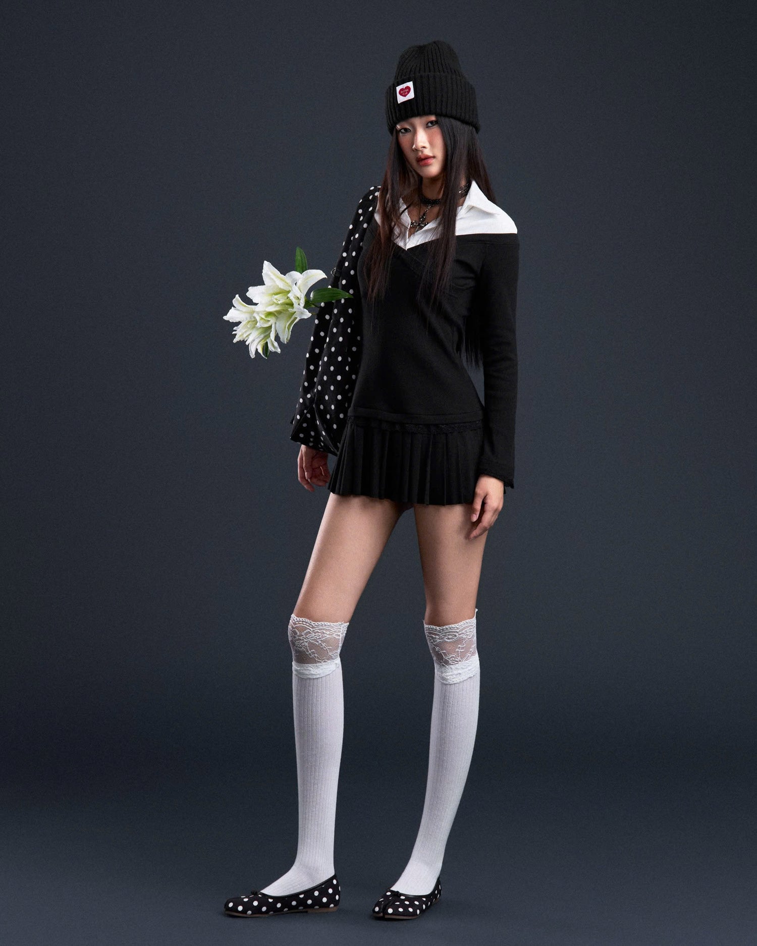 PAZAZI DRESS IN BLACK