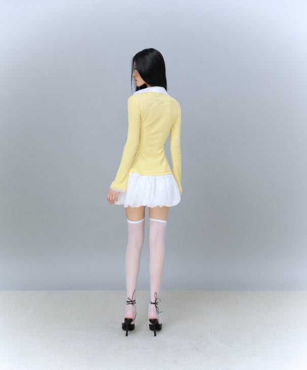 PAZAZI DRESS IN YELLOW