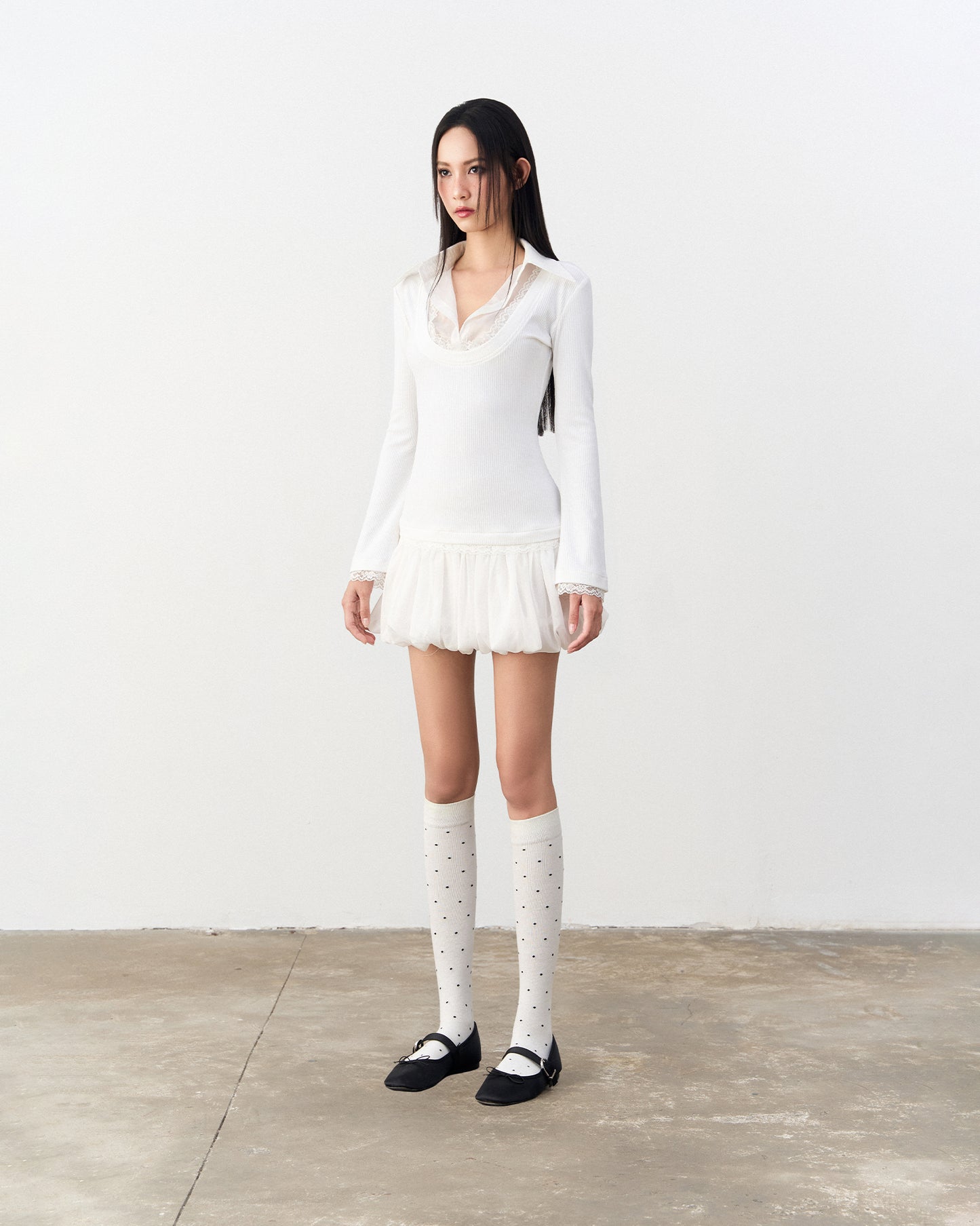 PAZAZI DRESS IN WHITE