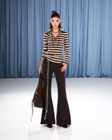 COCOA STRIPE TOP
