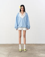 BLUE SDC SWEATER