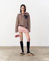 RABBIT MINI SKIRT IN PINK