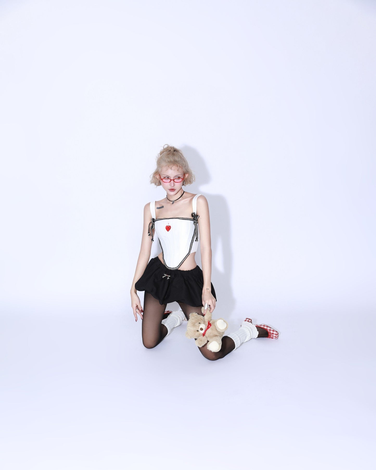 PUMPKIN MINI SKIRT - So Dope Club