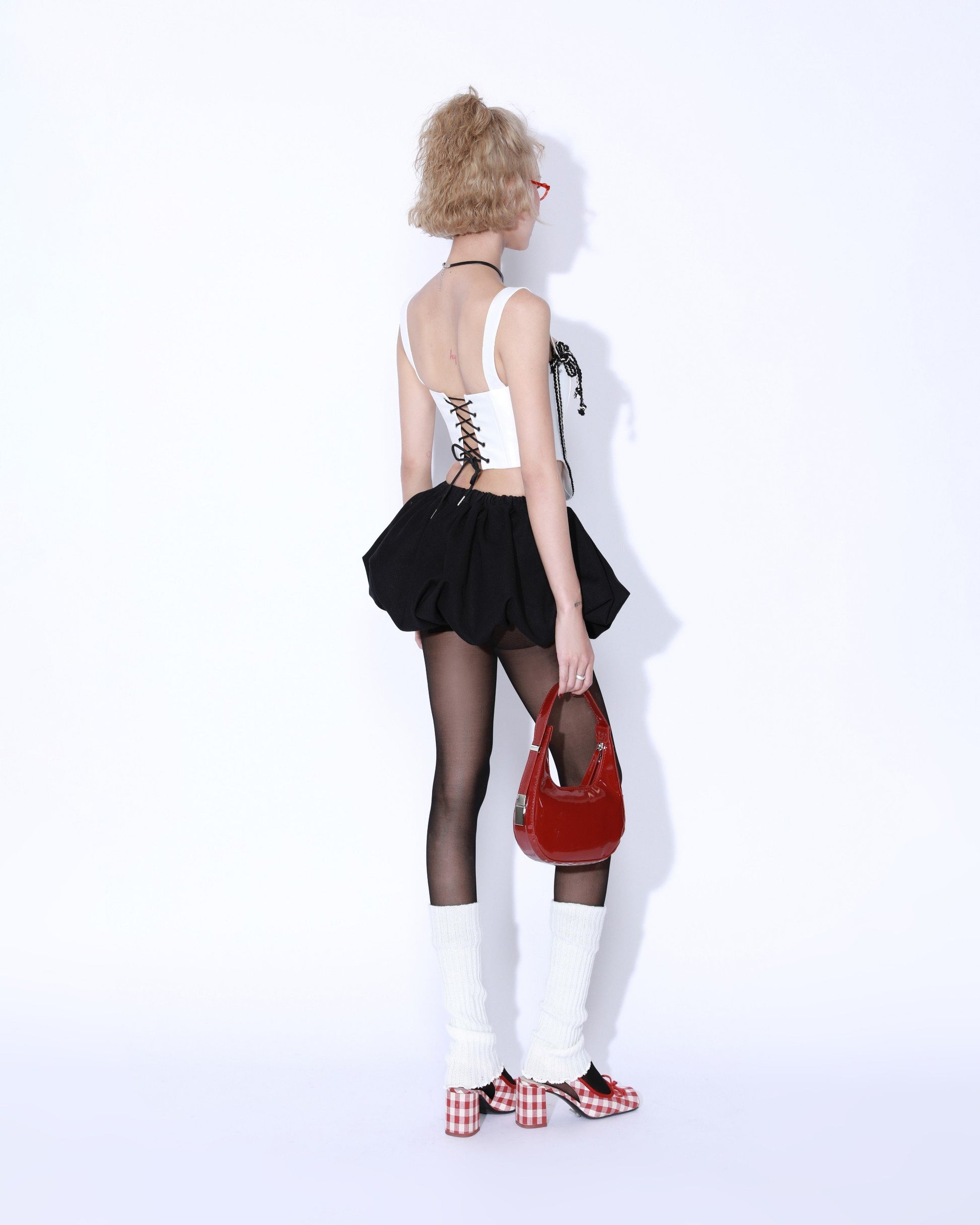 PUMPKIN MINI SKIRT - So Dope Club