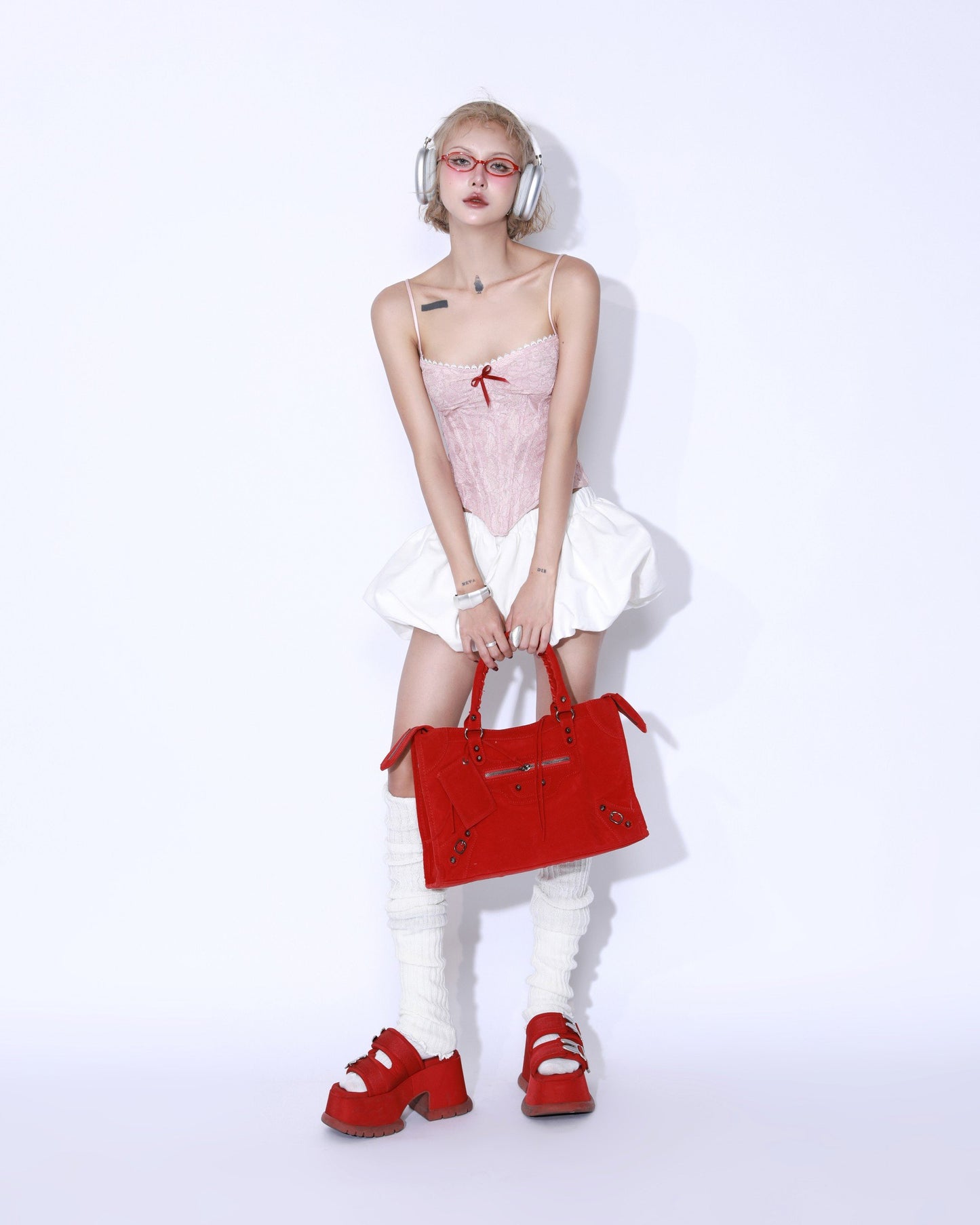 PUMPKIN MINI SKIRT - So Dope Club