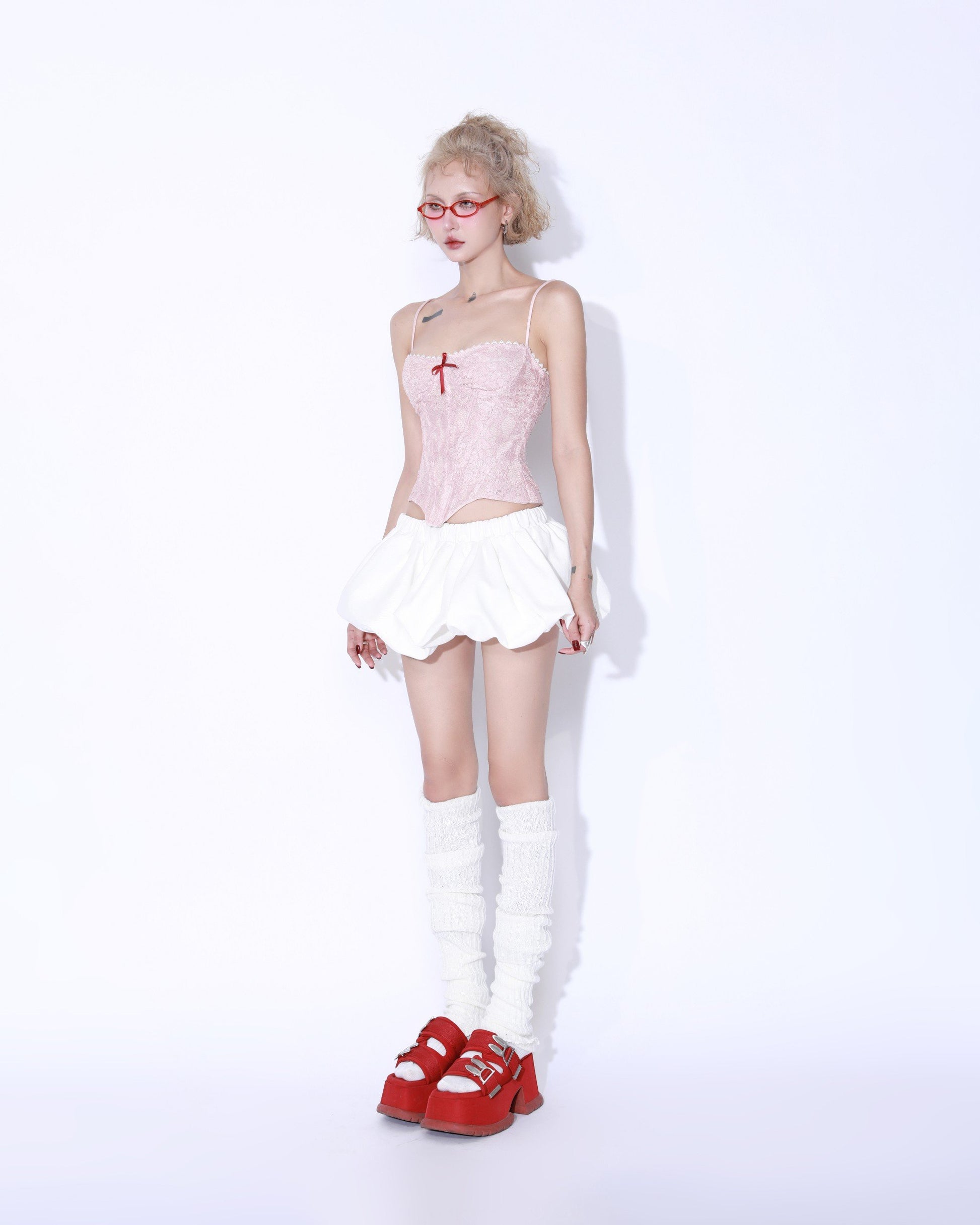 PUMPKIN MINI SKIRT - So Dope Club