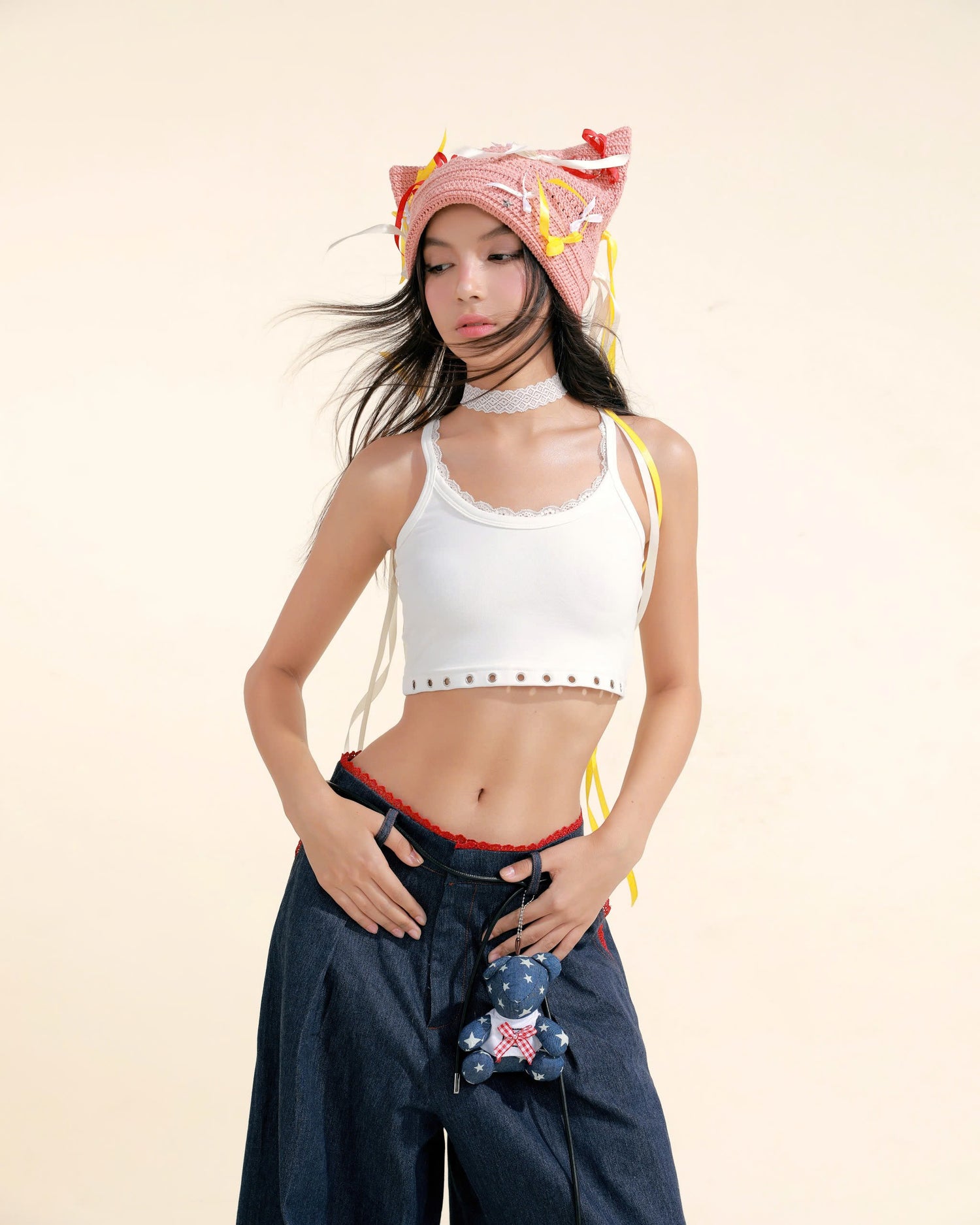 RABBIT ROSE TOP