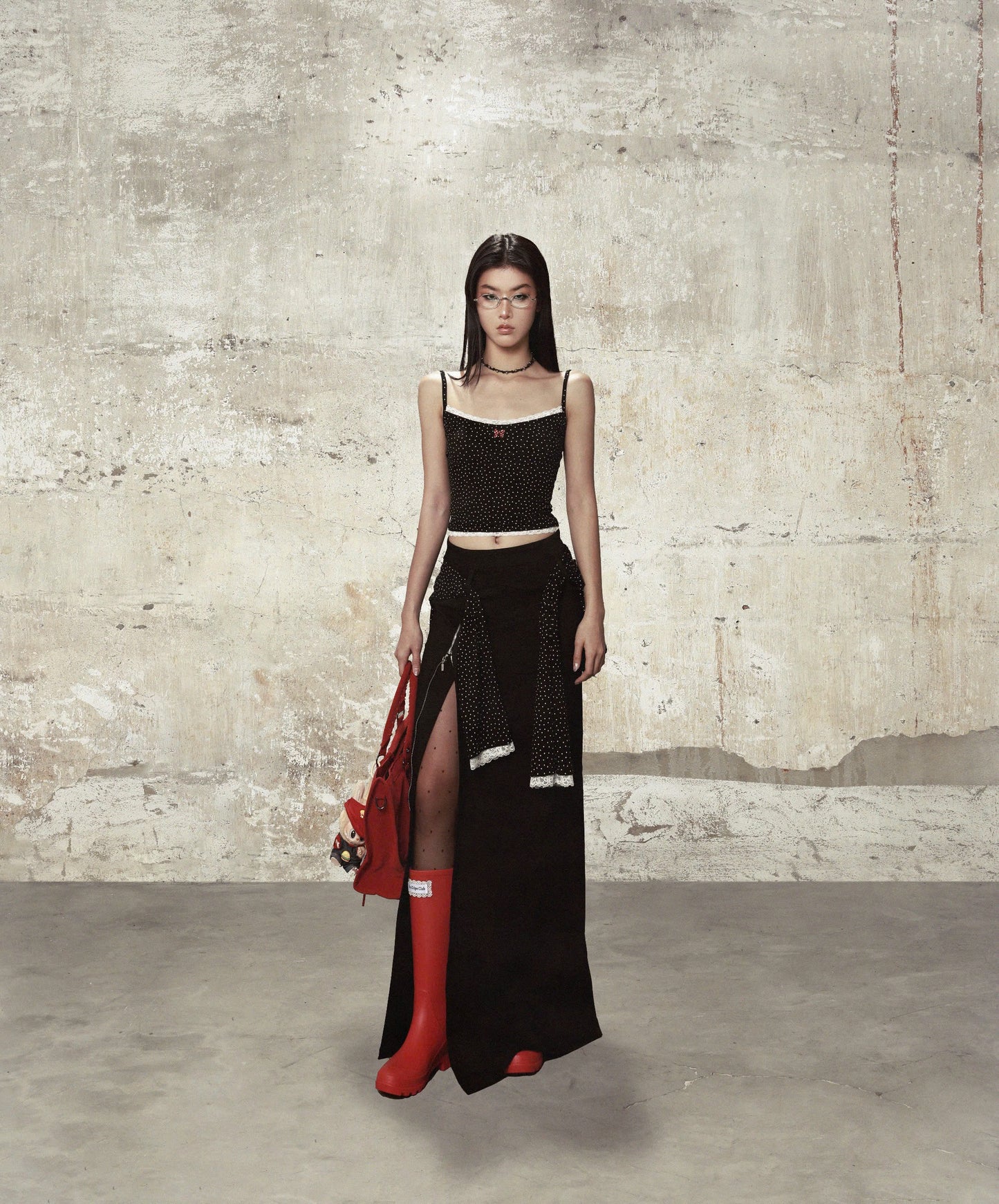 BLACK BEETLE SKIRT