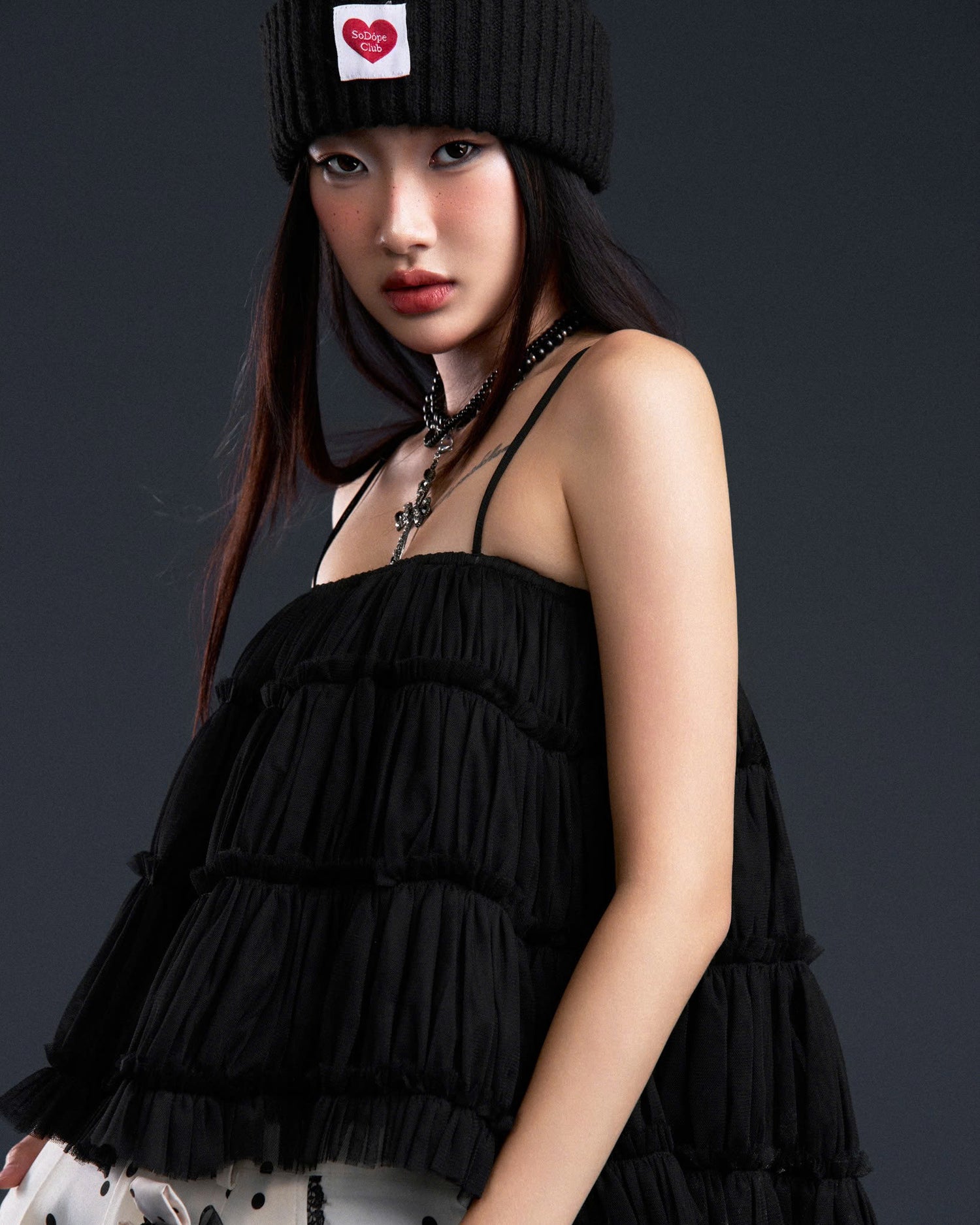 BLACK MIST TOP