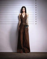 BROWN SHARK PANTS